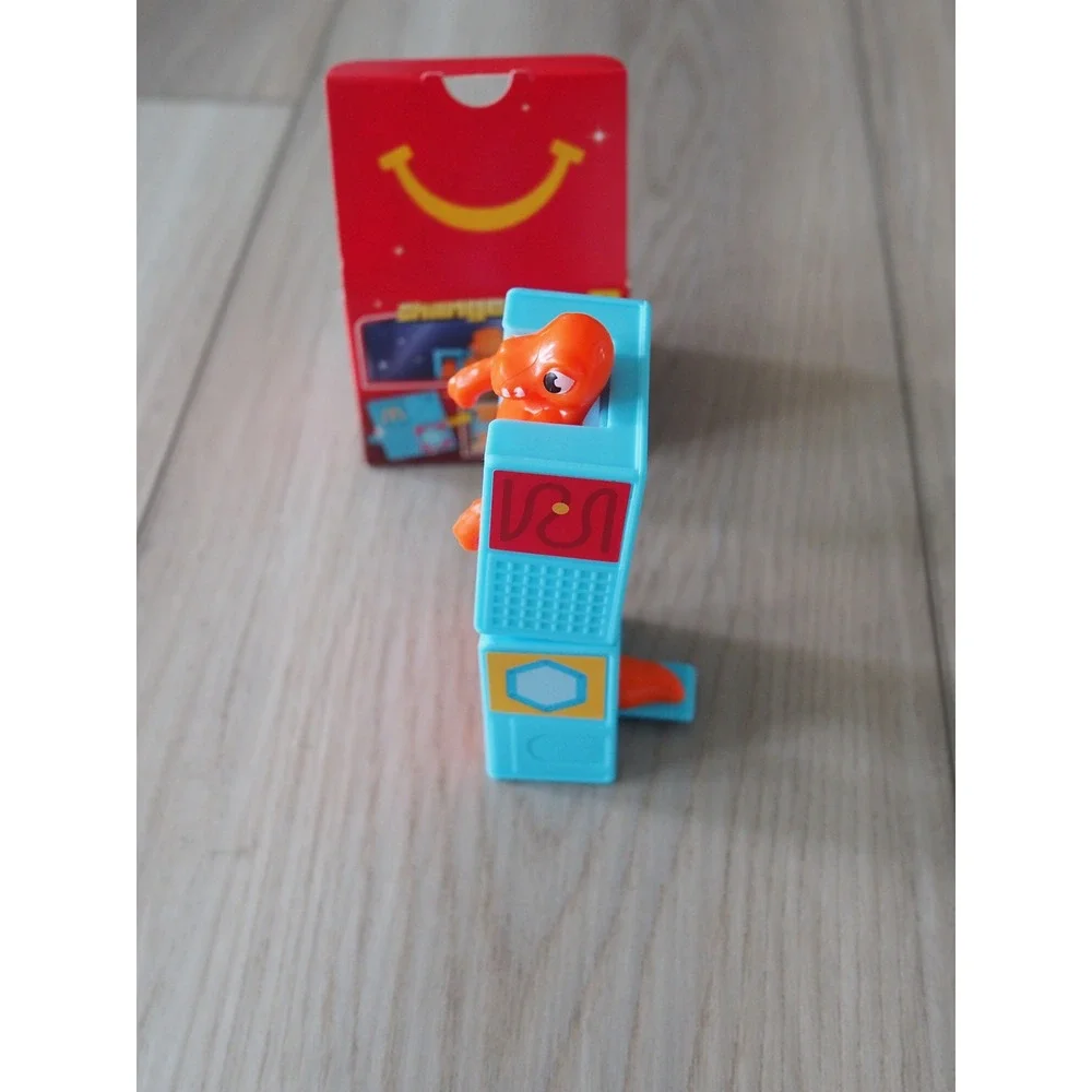 New McDonalds Changeables 2 Torrus Orange Blue Happy Meal Toy Robot Dinosaur